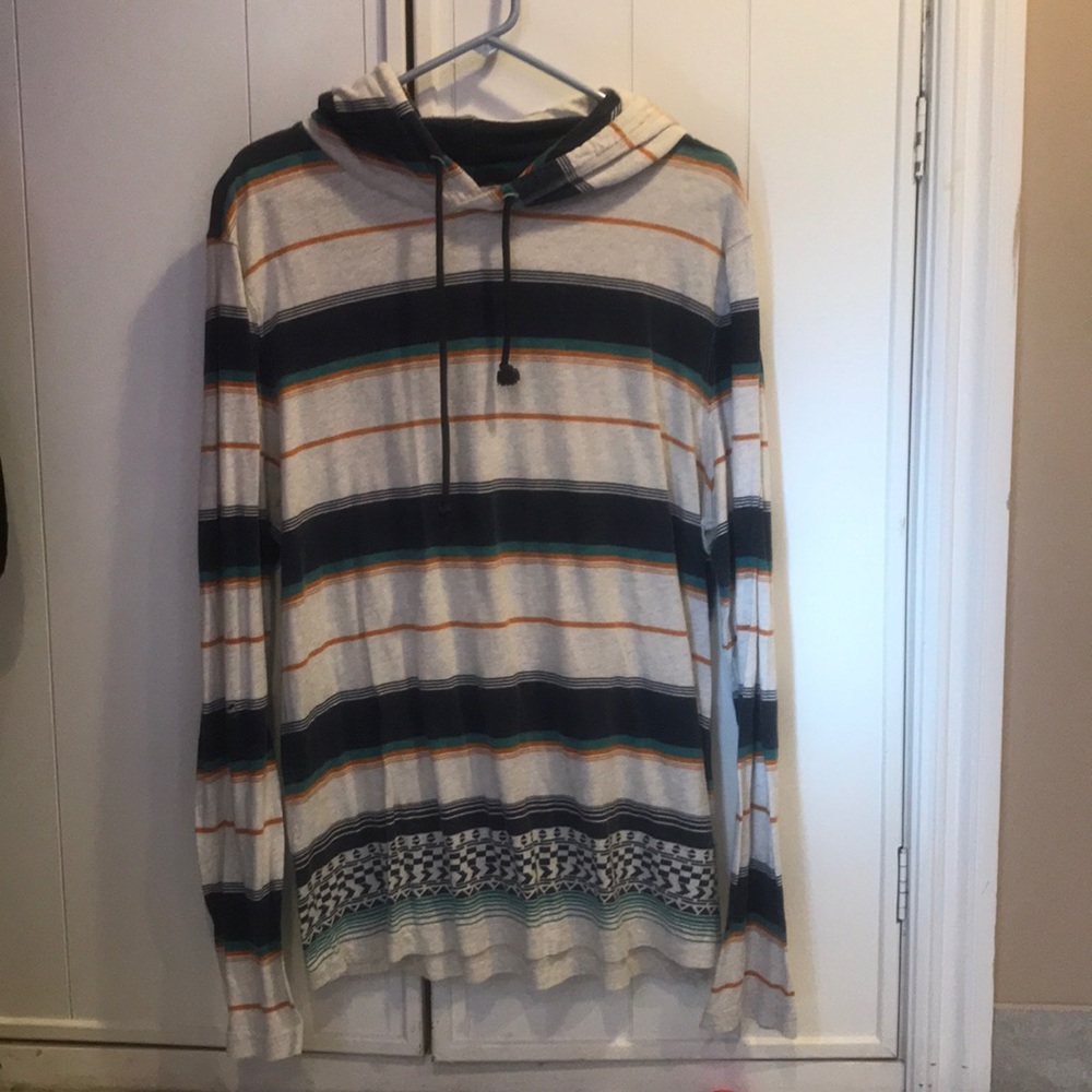 Long sleeve pull over hoodie
